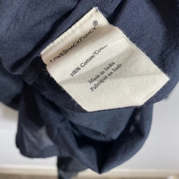 LoveShackFancy Sanaya Mini Dress black - Picture 11 of 11